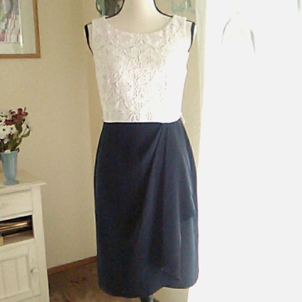 Jones New York Lace Dress Quiet Luxury